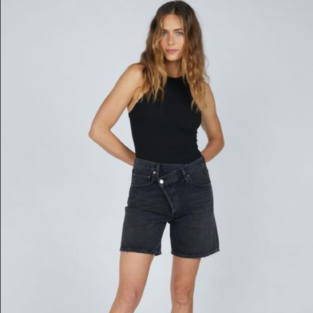 AGOLDE Criss Cross Shorts - Picture 6 of 9